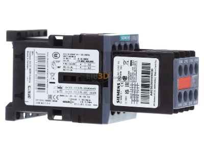 Ansicht links Siemens 3RT2016-1BB44-3MA0 Schtz 4kW/400V 2S+2 24VDC 