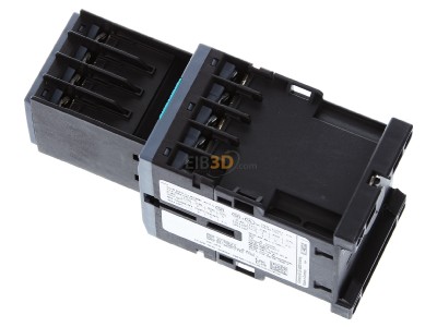 Ansicht oben rechts Siemens 3RT2016-1BB44-3MA0 Schtz 4kW/400V 2S+2 24VDC 