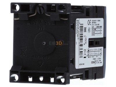 Back view Siemens 3RT2016-1FB42 Magnet contactor 9A 24VDC 
