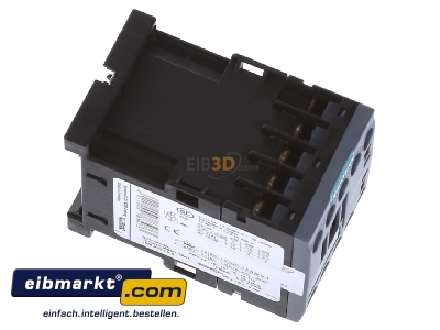 Ansicht oben links Siemens Indus.Sector 3RT2017-1AB01 Schtz 5,5kW/400V 1S 24VAC 