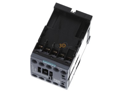 View up front Siemens 3RT2018-1AV01 Magnet contactor 16A 400VAC 
