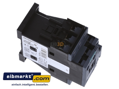 Ansicht oben links Siemens Indus.Sector 3RT2024-1AK60 Schtz 5,5kW/400V 1S+1 S0 