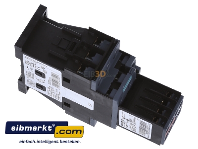 Ansicht oben links Siemens Indus.Sector 3RT2024-1AL24-3MA0 Schtz 5,5kW/400V 2S+2 S0 