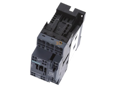 View up front Siemens 3RT2025-2BB40 Magnet contactor 17A 24VDC 
