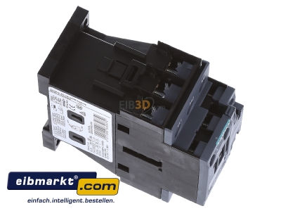Ansicht oben links Siemens Indus.Sector 3RT2026-1AC20 Schtz 11kW/400V 1S+1 24V 