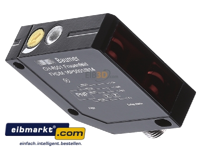 Top rear view Baumer FHDM 16P5001/S14 Energetic light scanner 
