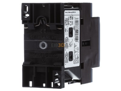 Back view Siemens 3RT2028-1AK60 Magnet contactor 38A 110VAC 
