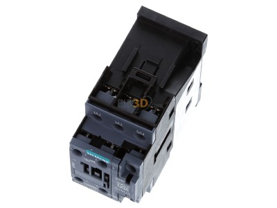 View up front Siemens 3RT2028-1AK60 Magnet contactor 38A 110VAC 
