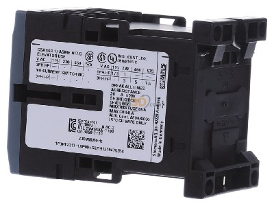 Ansicht rechts Siemens 3RT2317-1AP00 Schtz 22A 230VAC 4S 