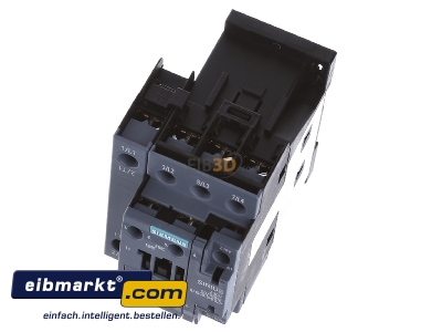 Ansicht oben vorne Siemens Indus.Sector 3RT2325-1AL20 Schtz 22kW/400V 35A 230VAC 