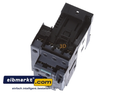 Ansicht oben vorne Siemens Indus.Sector 3RT2325-1BB40 Schtz 22kW/400V 35A 24VDC 