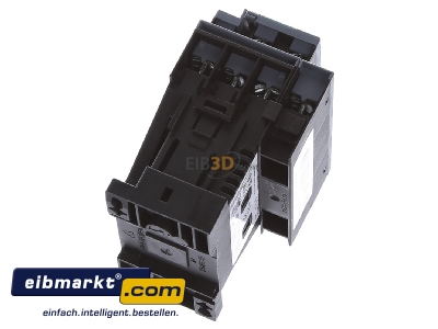 Ansicht oben hinten Siemens Indus.Sector 3RT2325-1BB40 Schtz 22kW/400V 35A 24VDC 