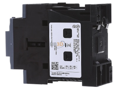 Ansicht rechts Siemens 3RT2526-1BB40 Schtz 11kW/400V 1S+1 24V 
