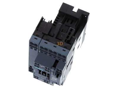 View up front Siemens 3RT2526-2BB40 Magnet contactor 25A 24VDC 
