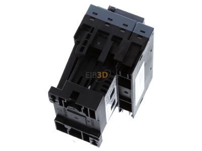 Top rear view Siemens 3RT2526-2BB40 Magnet contactor 25A 24VDC 
