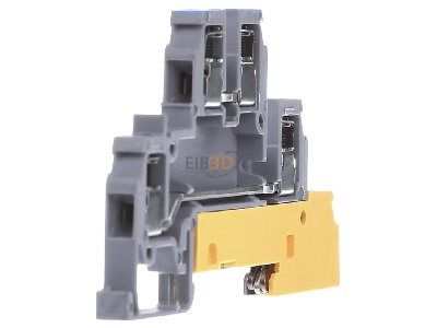 View on the left ABB D 4/6.NLP Distribution terminal block 3-p 

