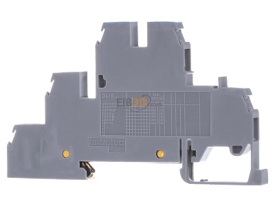 Back view ABB D 4/6.NLP Distribution terminal block 3-p 
