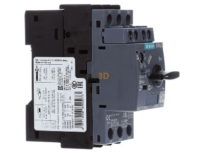 Ansicht links Siemens 3RV2011-1EA15 Leistungsschalter A-ausl. 2,8-4A N52A 