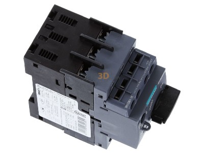 Ansicht oben links Siemens 3RV2021-4FA15 Leistungsschalter 34-40A N-ausl. 480A 