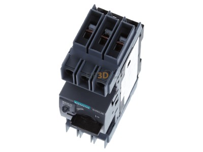 Ansicht oben vorne Siemens 3RV2711-1DD10 Leistungsschalter A-ausl. 3,2A S00 