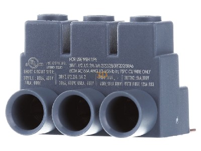 Ansicht hinten Siemens 3RV2925-5EB 3Ph.-Einspeiseklemme F. Sammelschiene 
