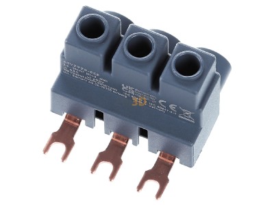 Ansicht oben vorne Siemens 3RV2925-5EB 3Ph.-Einspeiseklemme F. Sammelschiene 