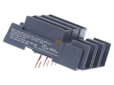 Ansicht links Siemens 3RV2928-1H Klemmenblock Typ E S00/S0 