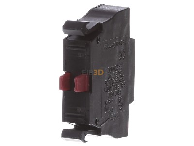 Back view Eaton M22-CK02 Auxiliary contact block 0 NO/2 NC 
