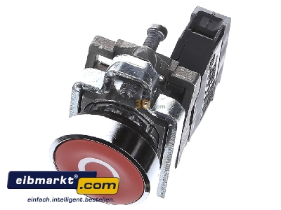 Ansicht oben vorne Schneider Electric XB4BA4322 Drucktaster fl.,rt 