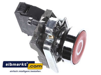 Ansicht oben links Schneider Electric XB4BA4322 Drucktaster fl.,rt 