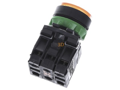 Ansicht oben hinten Schneider Electric XB5AW35B5 Leuchtdrucktaster ge-or 