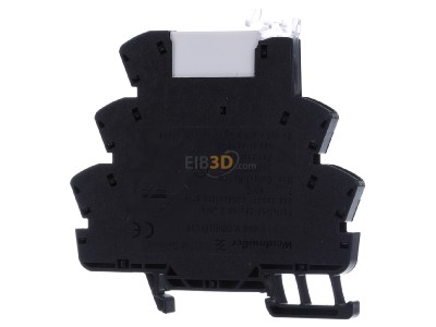 Back view Weidmller TRZ 24VDC 1CO Switching relay DC 24V 

