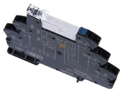 View up front Weidmller TRZ 24VDC 1CO Switching relay DC 24V 
