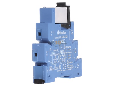 View on the left Finder 38.01.7.024.0050 Switching relay DC 24V 16A 
