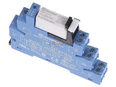 View up front Finder 38.01.7.024.0050 Switching relay DC 24V 16A 
