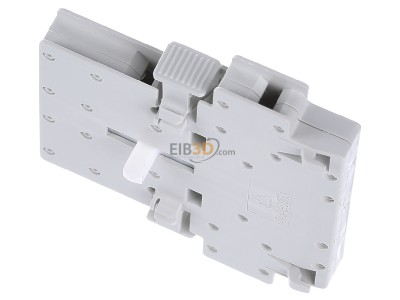 View top right Siemens 3RH1921-1EA20 Auxiliary contact block 2 NO/0 NC 
