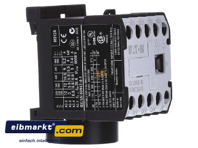 Ansicht links Eaton (Moeller) DILEM12-10 #127075 Leistungsschtz (230V50HZ,240V60HZ) 