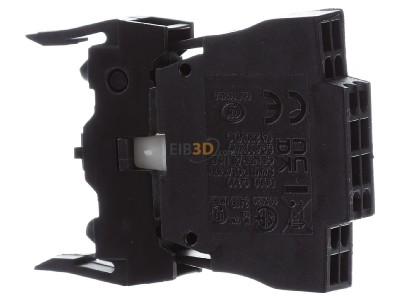 View on the left Eaton AUX1NO+1NC-BOX012 Auxiliary contact block 1 NO/1 NC 
