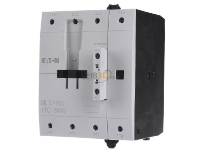 Frontansicht Eaton DILMP200(RAC240) Leistungsschtz 200A/AC-1,DC,4p 
