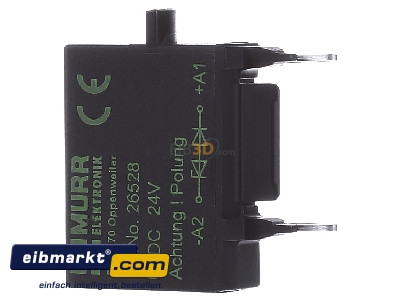 View on the right Murrelektronik 26528 Surge protector
