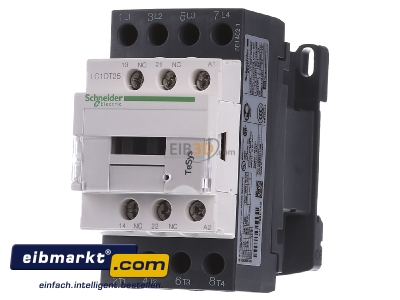 Frontansicht Schneider Electric LC1DT25E7 Leistungsschtz 4P 25A AC-1 48V 