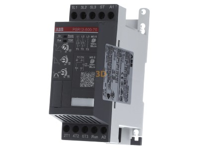 Front view ABB PSR12-600-70 Soft starter 12A 240...100VAC 
