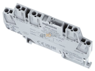 Ansicht oben vorne WAGO 859-802 DC/DC-Wandler 24V/10V, 0,5A f.TS35 