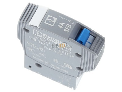 View up front Phoenix CB TM1 4A SFB P Fuse terminal block 12,3mm 
