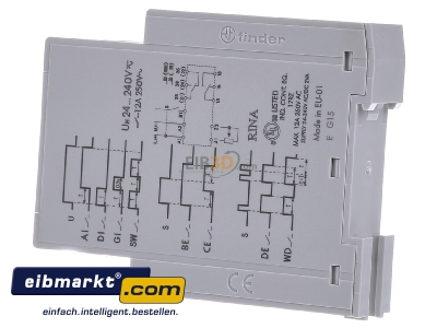 Ansicht rechts Finder 83.02.0.240.0000 Zeitrelais 