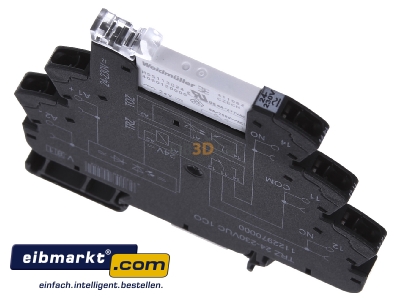 Ansicht oben vorne Weidmller TRZ 24-230VUC 1CO Relaiskoppler Termseries 