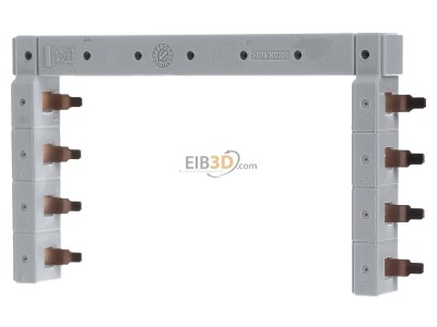 Back view Hager KCF663L Phase busbar 3-p 16mm 146mm 
