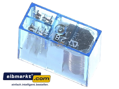 Ansicht oben hinten Finder 40.52.9.028.0000 Steck-/Printrelais 