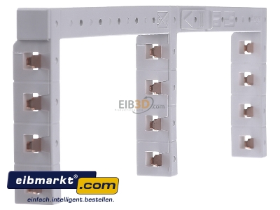 View on the left Hager KCF668L Phase busbar 3-p 10mm 271mm
