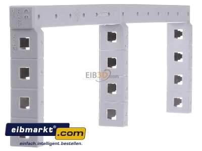 View on the right Hager KCF668L Phase busbar 3-p 10mm 271mm
